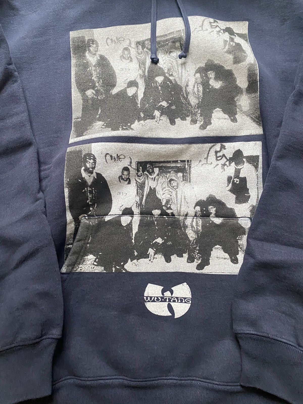 Supreme Supreme Wu-Tang Clan Hooded Sweatshirt Navy XL Size US XL / EU 56 / 4 - 3 Thumbnail