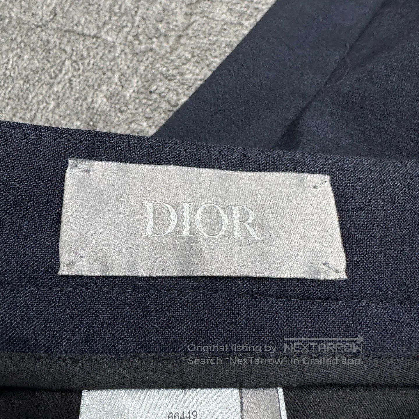 Dior Dior Wool casual pants| Size US 36 / EU 52 - 3 Thumbnail