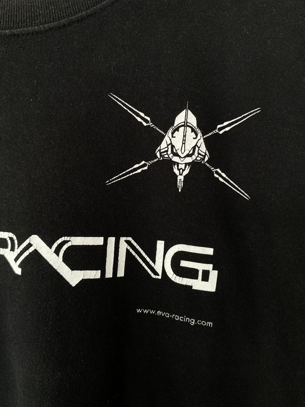 Anime Evangelion Eva Racing Crew Neon Genesis Anime Tees Size US XL / EU 56 / 4 - 9 Thumbnail