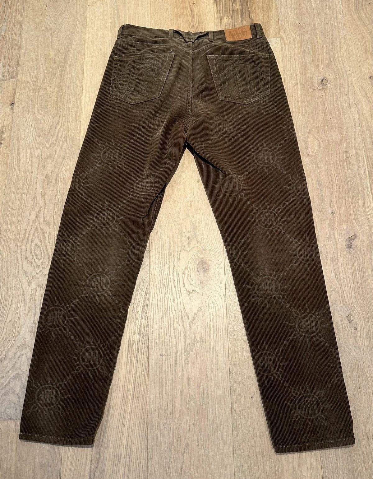 Menace Ripped Corduroy Pants Size US 32 / EU 48 - 4 Thumbnail