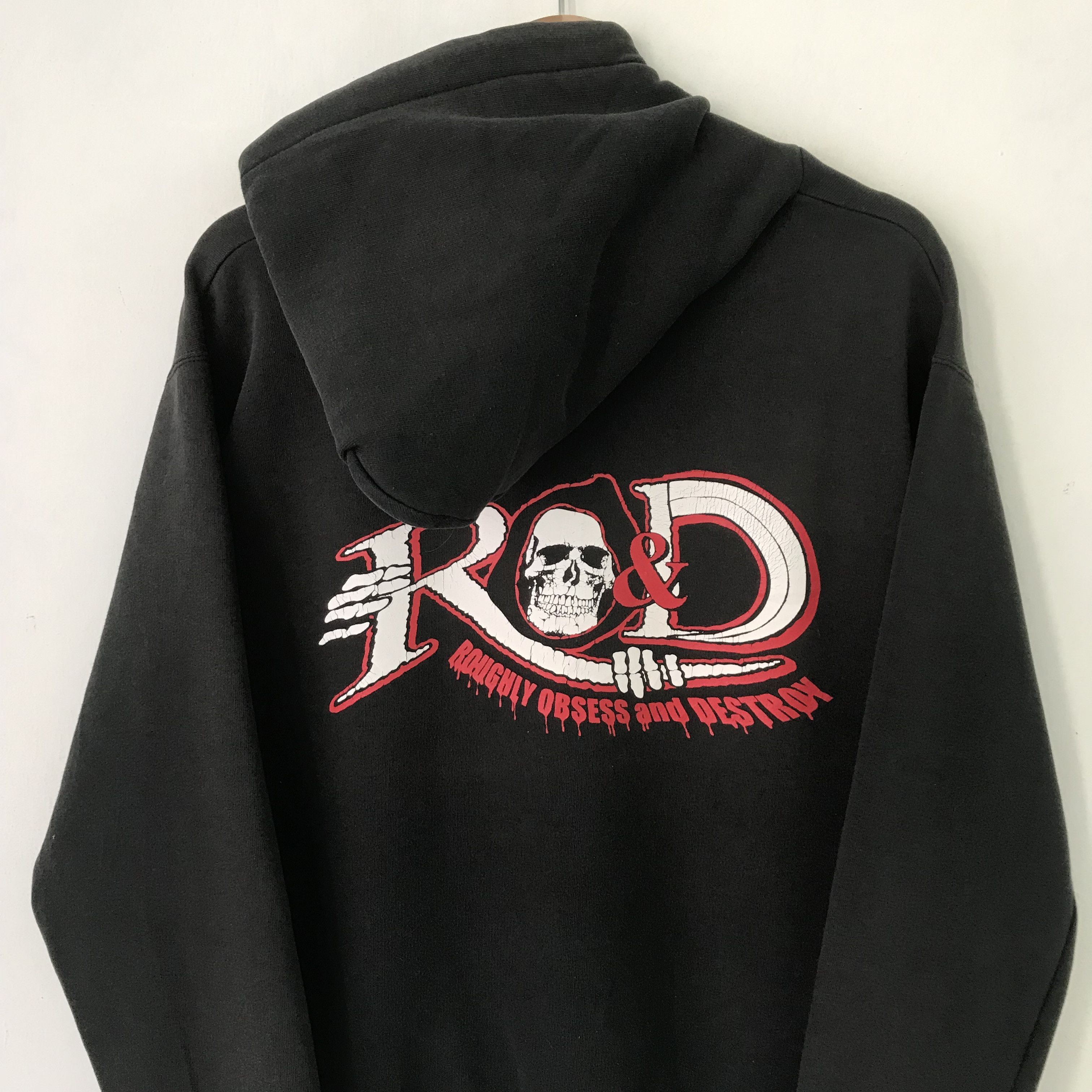 Vintage Vintage Roughly Obsess And Destroy Black - 227 Size US M / EU 48-50 / 2 - 7 Thumbnail