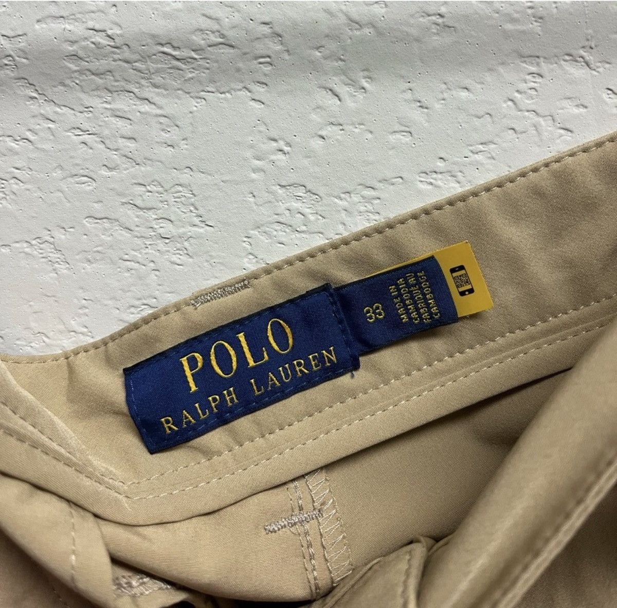 Polo Ralph Lauren Polo Ralph Lauren Khaki Shorts Size US 33 - 2 Thumbnail
