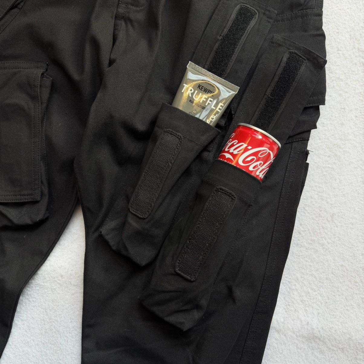 Other 2000s Chaunk DRKLAC Canvas Gasmask Cargo Pants Size US 30 / EU 46 - 5 Thumbnail