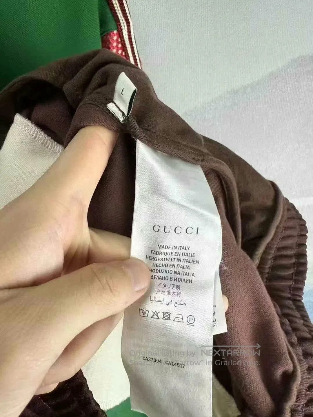 Gucci Gucci Green and Brown Color Block Jacket. Size US L / EU 52-54 / 3 - 4 Thumbnail