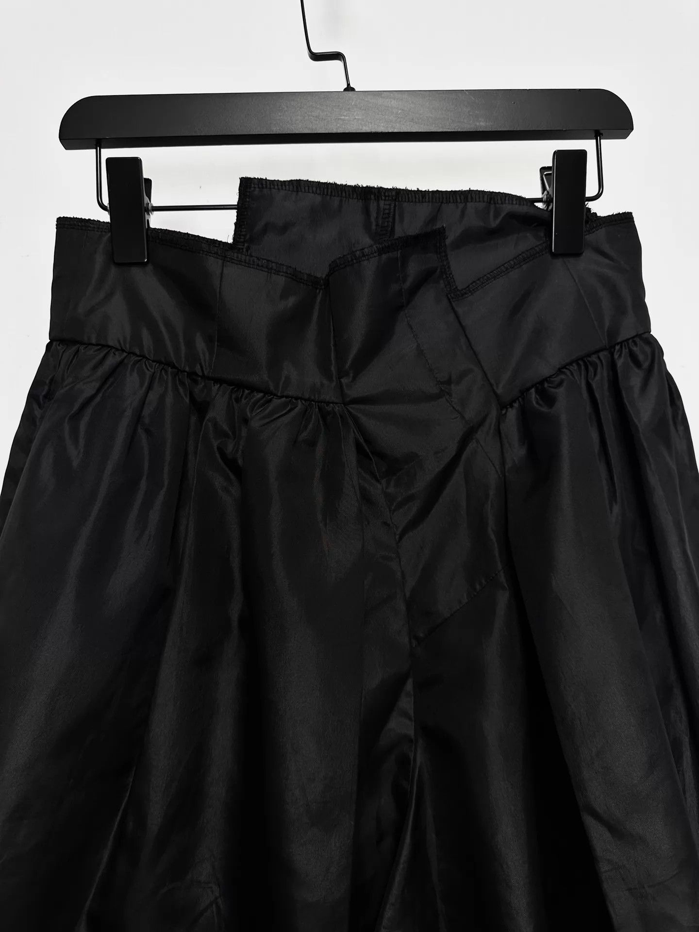 Comme des Garcons Comme des Garçons 09SS Deconstructed Black Dress 38W Size 26" / US 2 / IT 38 - 4 Thumbnail
