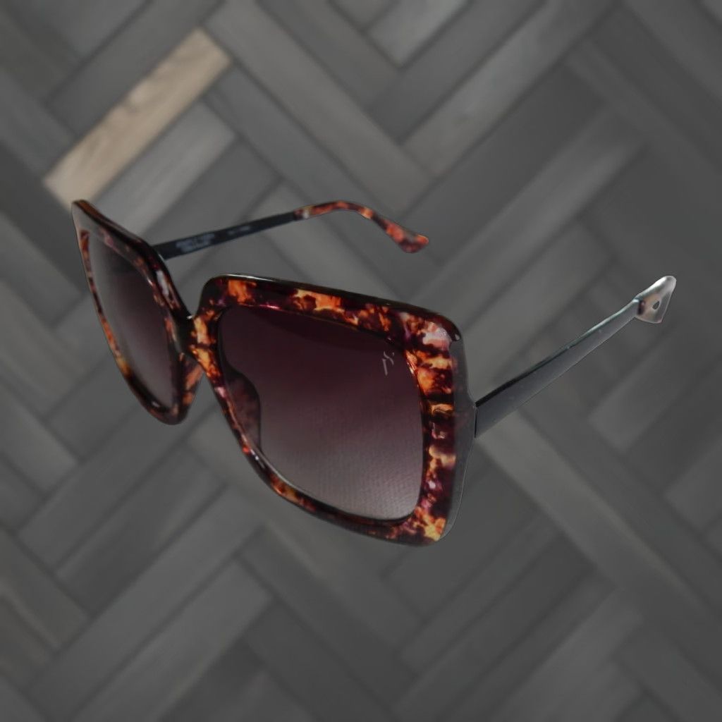 Vera Wang VINTAGE Vera Wang Sunglasses Women Brown Black Frame Adult Size ONE SIZE - 1 Thumbnail