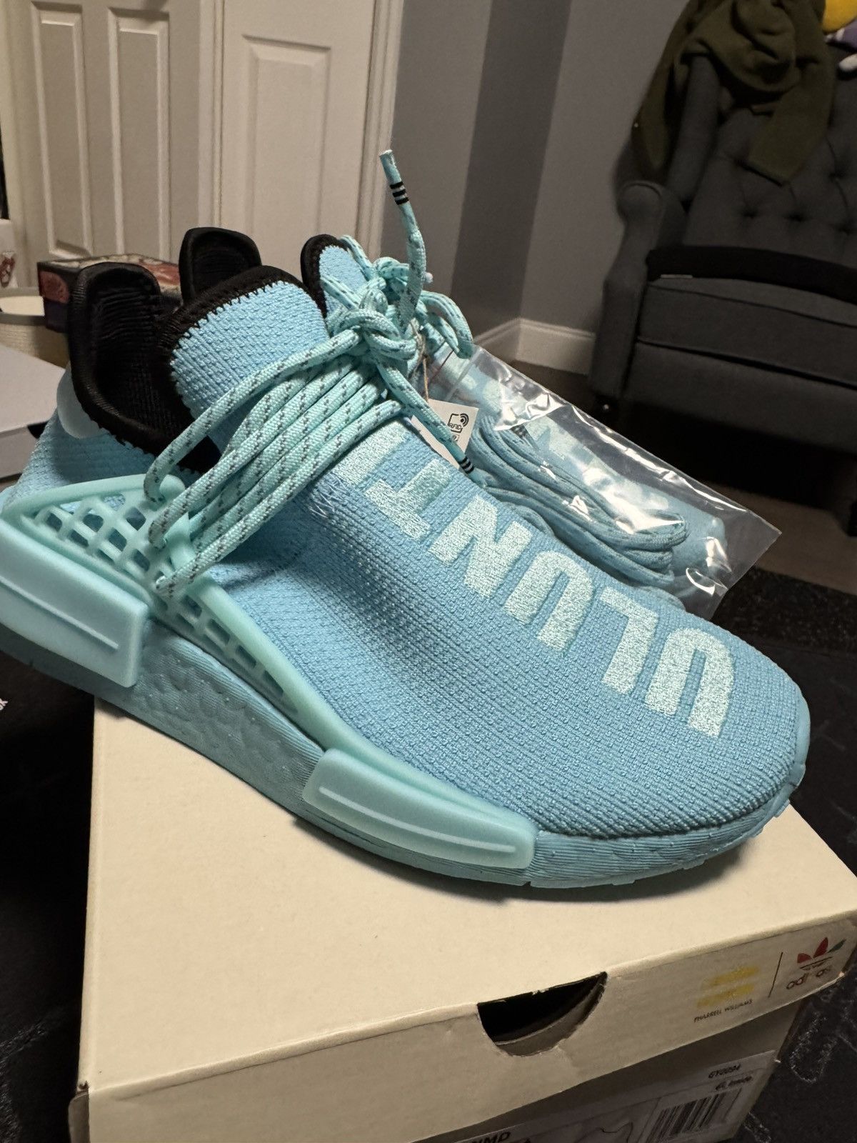 Adidas NMD Hu Pharrell Williams Clear Aqua brand new sz