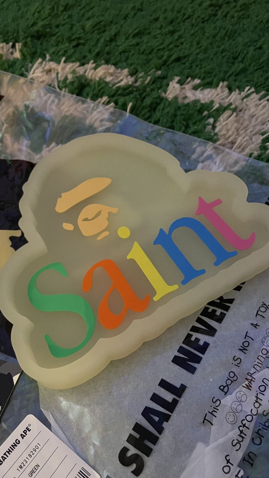 Bape × Saint Michael Saint MXXXXX glow in the dark tray bape Size ONE SIZE - 2 Thumbnail