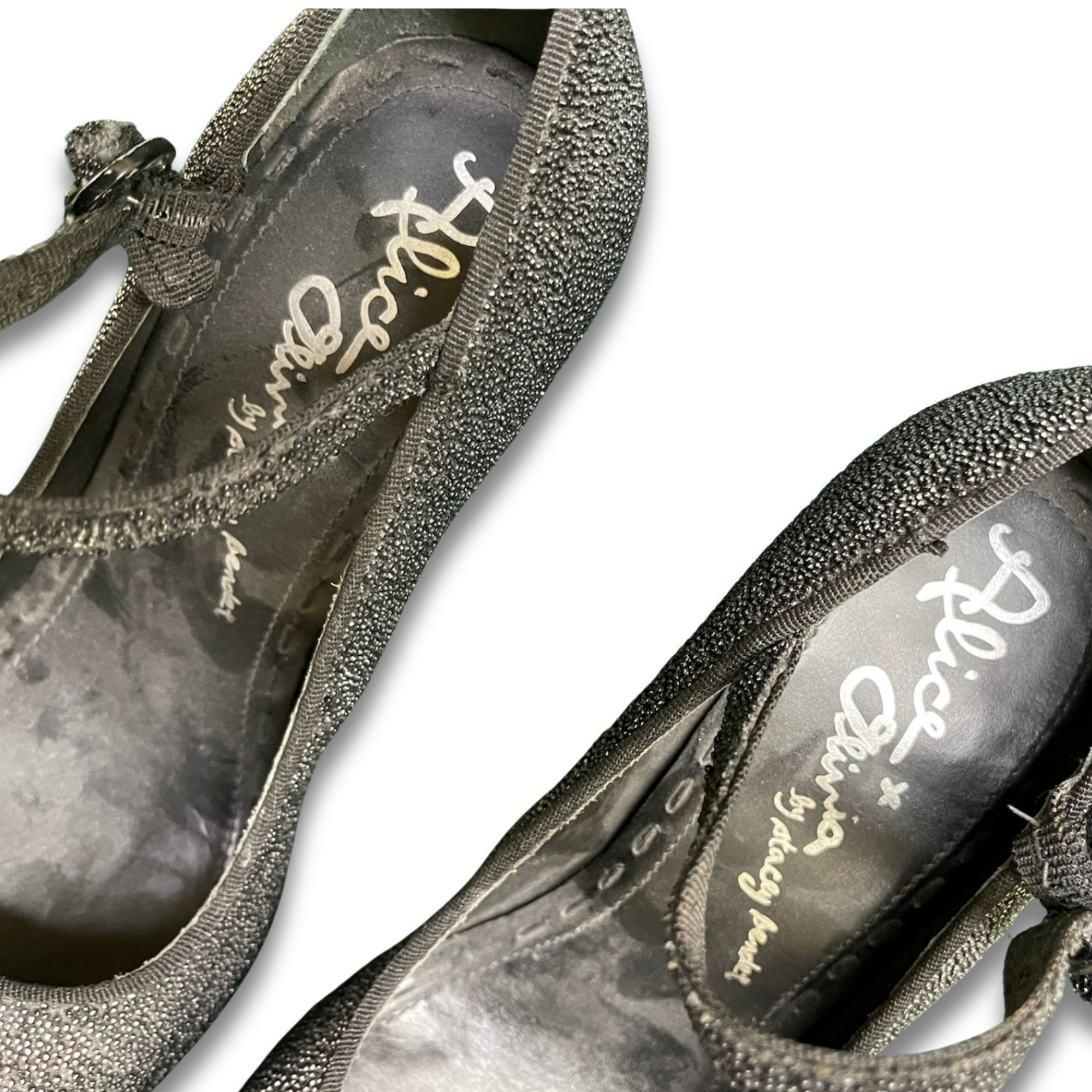 Alice + Olivia ALICE + OLIVIA Lynda Platform Mary Jane Pumps Size 7 Glitter Size US 7 / IT 37 - 5 Thumbnail