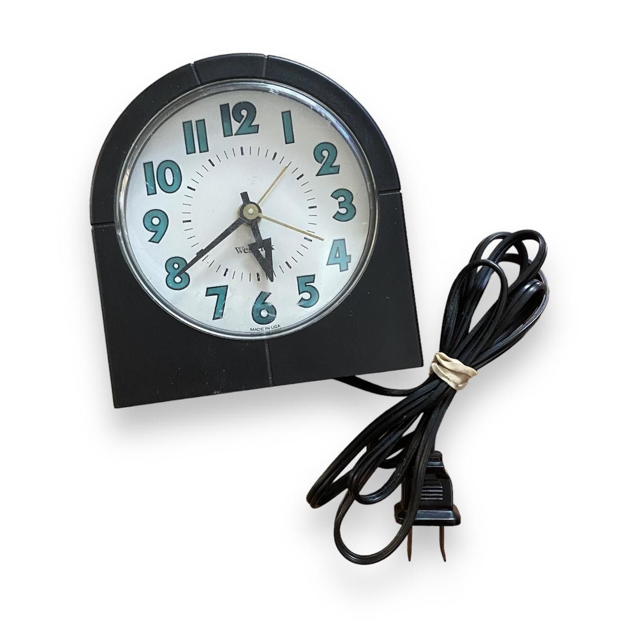 Designer Vintage Plug in Clock Size ONE SIZE - 1 Thumbnail