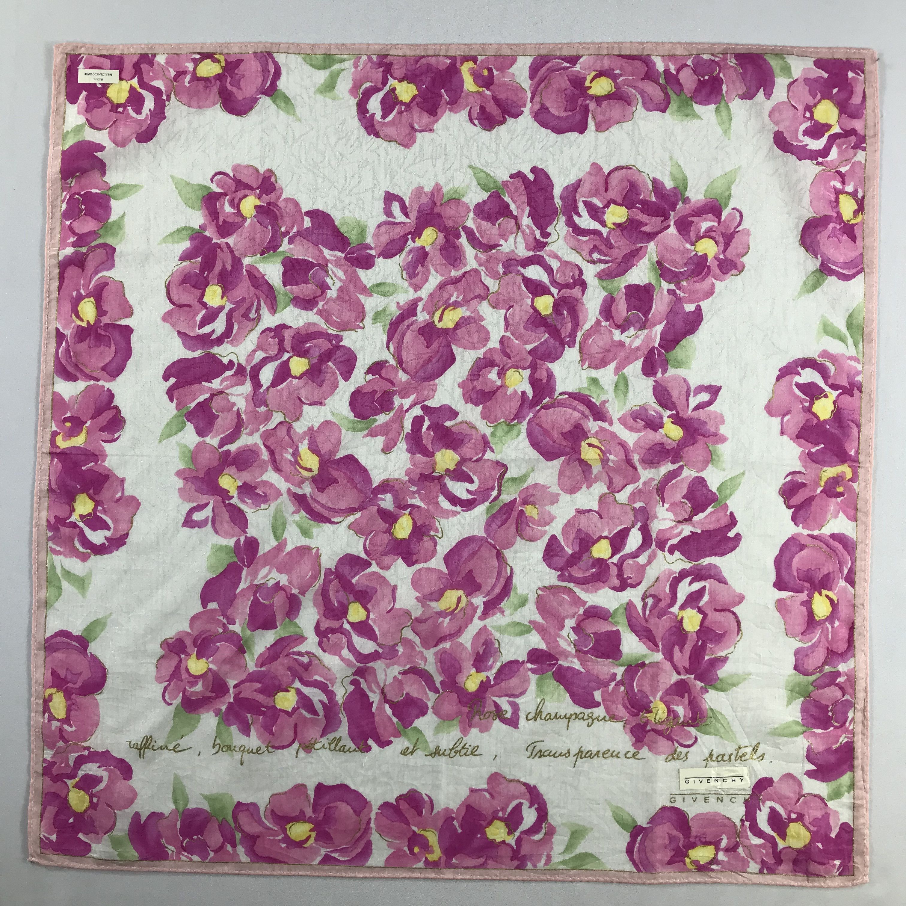 Vintage Givenchy Handkerchief / Bandana / Neckerchief C797 Size ONE SIZE - 3 Thumbnail