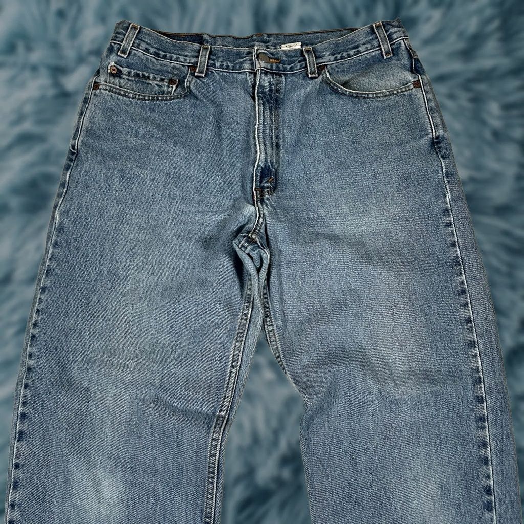 Levi's VINTAGE Levi’s 550 Jeans Denim 36 X 31 Men Regular Blue 2001 Y2K Relaxed Fit Straight Made in Mexico Size US 36 / EU 52 - 1 Thumbnail