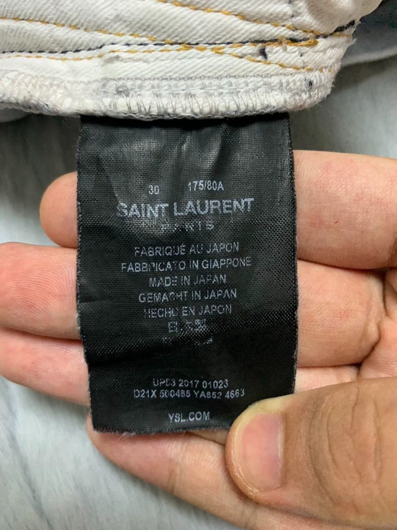 Saint Laurent Paris Saint Laurent Paris Jeans Size US 30 / EU 46 - 5 Thumbnail