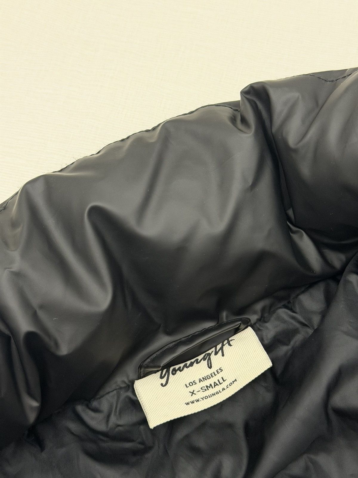 YoungLA YoungLA Black Puffer Jacket Cropped Women’s XS Rose Hype Size XS / US 0-2 / IT 36-38 - 6 Thumbnail