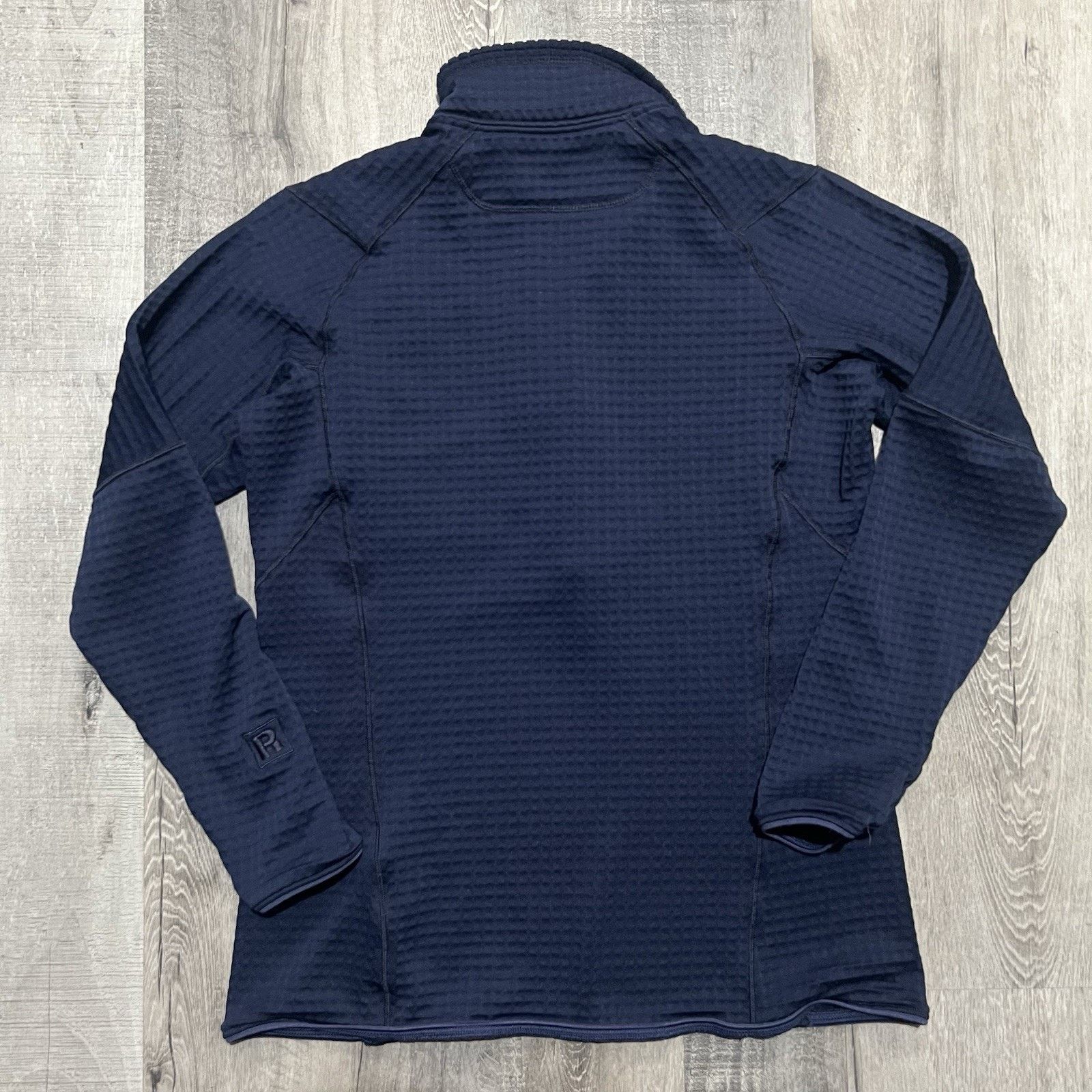 Patagonia Patagonia Pullover Navy Waffle Grid Fleece Polartec Hike M Size M / US 6-8 / IT 42-44 - 2 Thumbnail