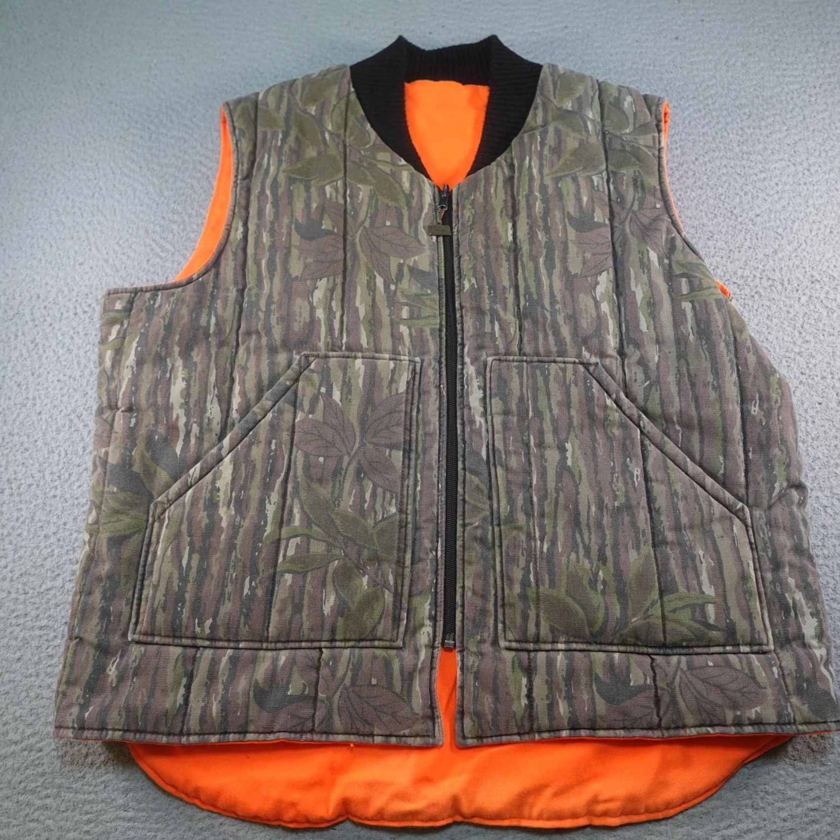 Walls VINTAGE Walls Blizzard-Pruf Insulated Reversible Camouflage Vest Mens XL Brown Size US XL / EU 56 / 4 - 2 Thumbnail