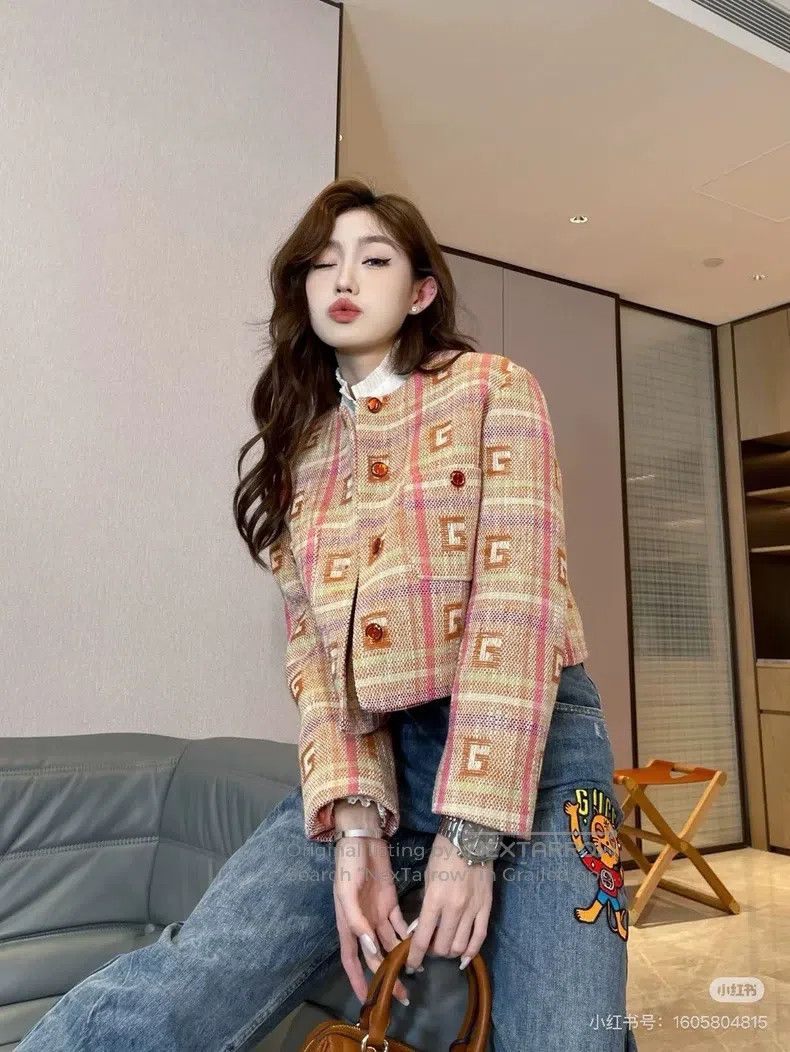 Gucci Gucci Candy-coloured woven small fragrant jacket Size XS / US 0-2 / IT 36-38 - 9 Thumbnail
