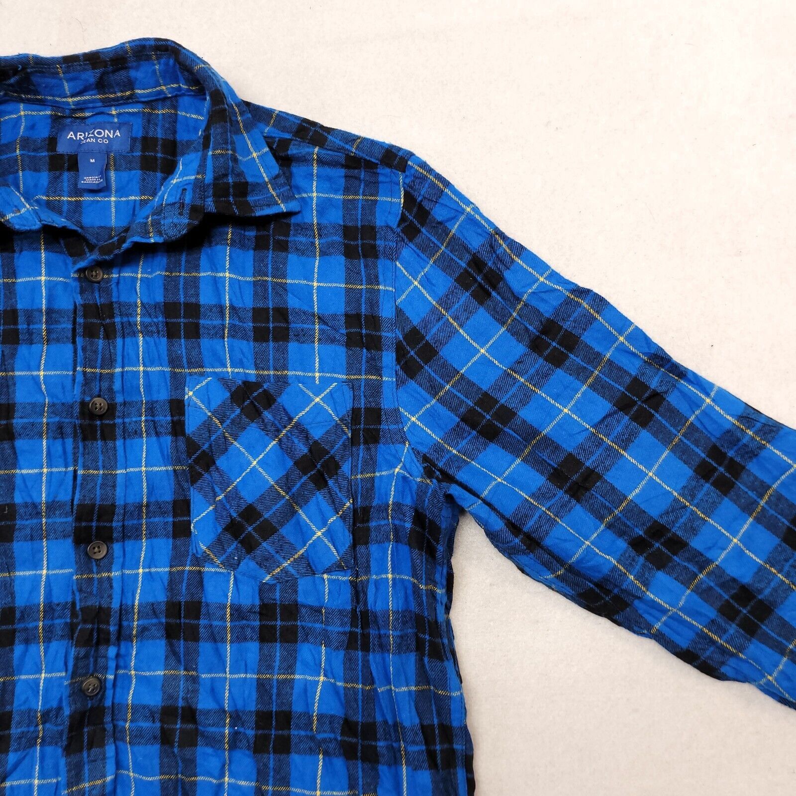 Arizona Jean Co. Arizona Jean Co Tartan Flannel Button Up Shirt Mens Size M Size US M / EU 48-50 / 2 - 5 Thumbnail