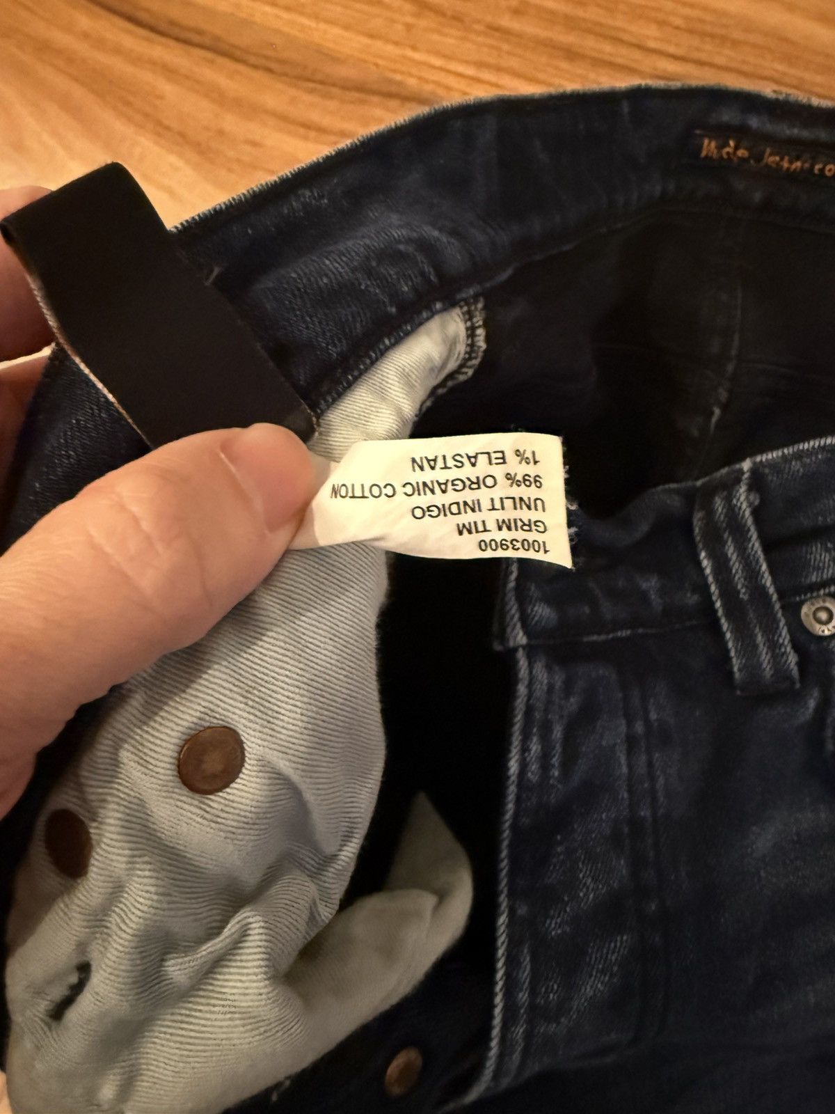 Nudie Jeans Nudie jeans dark wash 30x29 like new Size US 29 - 4 Thumbnail