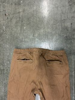 Sahara Club Men's Tan Jogger Pants by Sahara Club Size US 38 / EU 54 - 3 Thumbnail