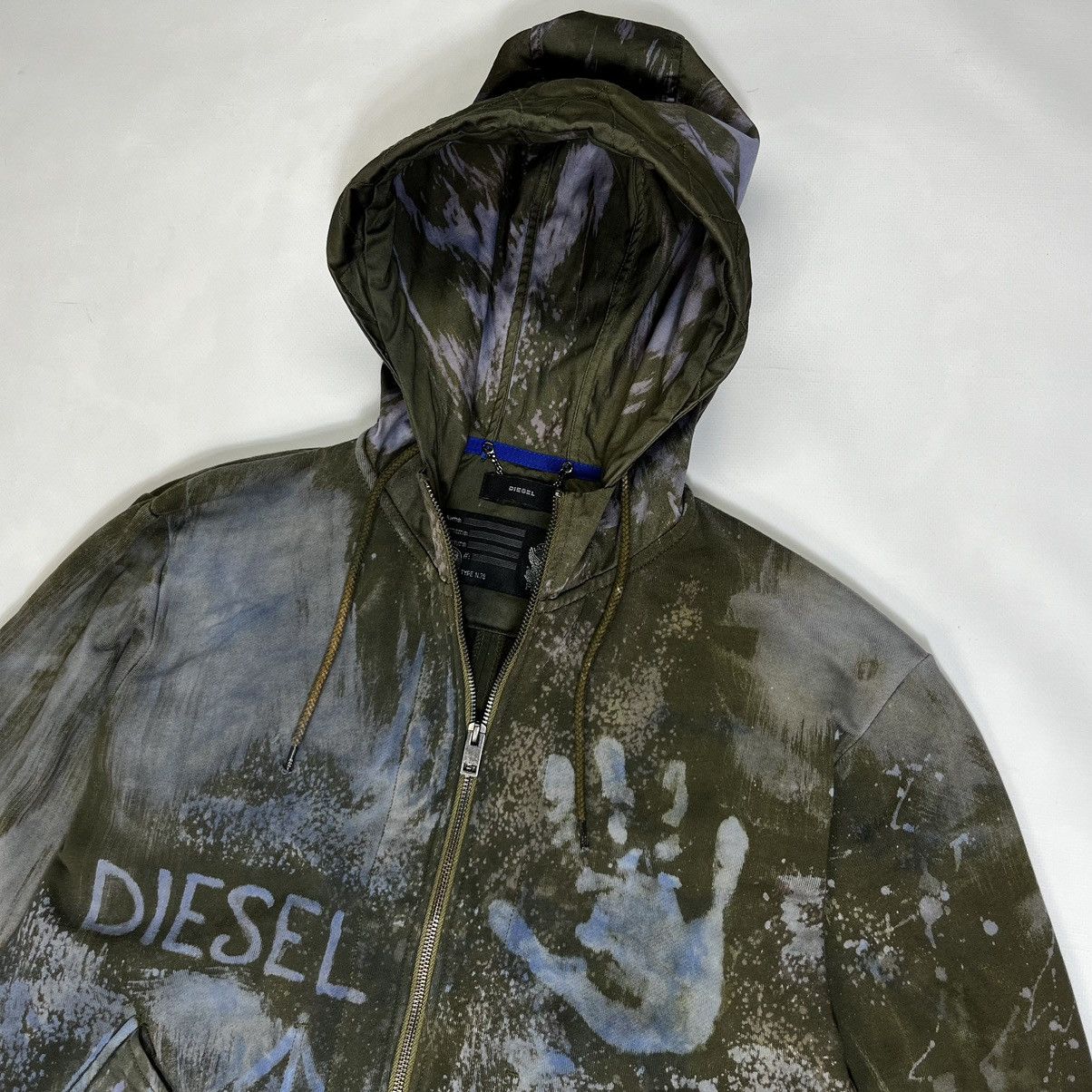 Diesel Rare Diesel Custom 1of1 Art Dyed Jacket Size US S / EU 44-46 / 1 - 2 Thumbnail