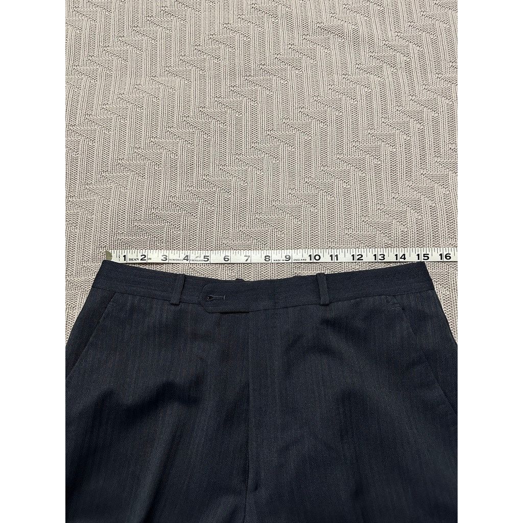 Bruno Piattelli Bruno Piattelli for Barney's navy cashmere wool suit Size 40R - 13 Thumbnail