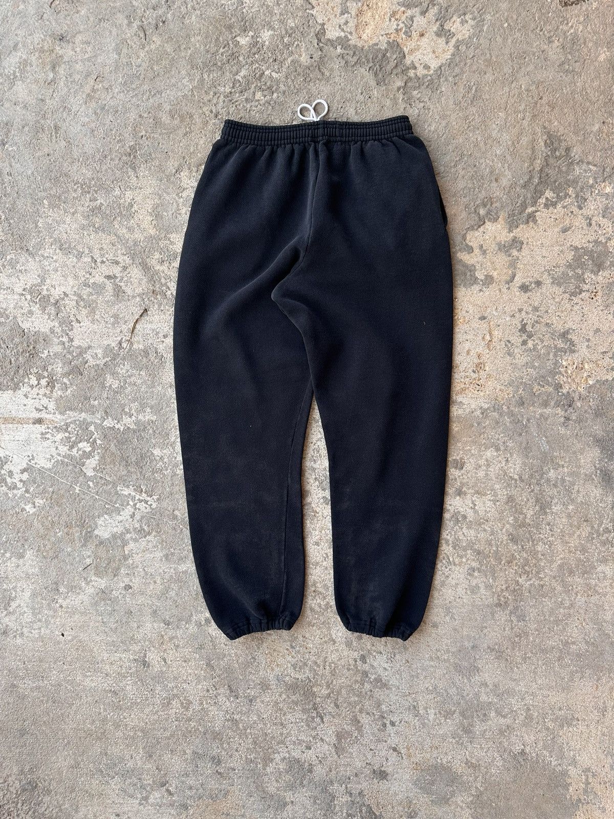 Vintage 90s Made.In.USA Black Sweatpants Size US 30 / EU 46 - 5 Thumbnail