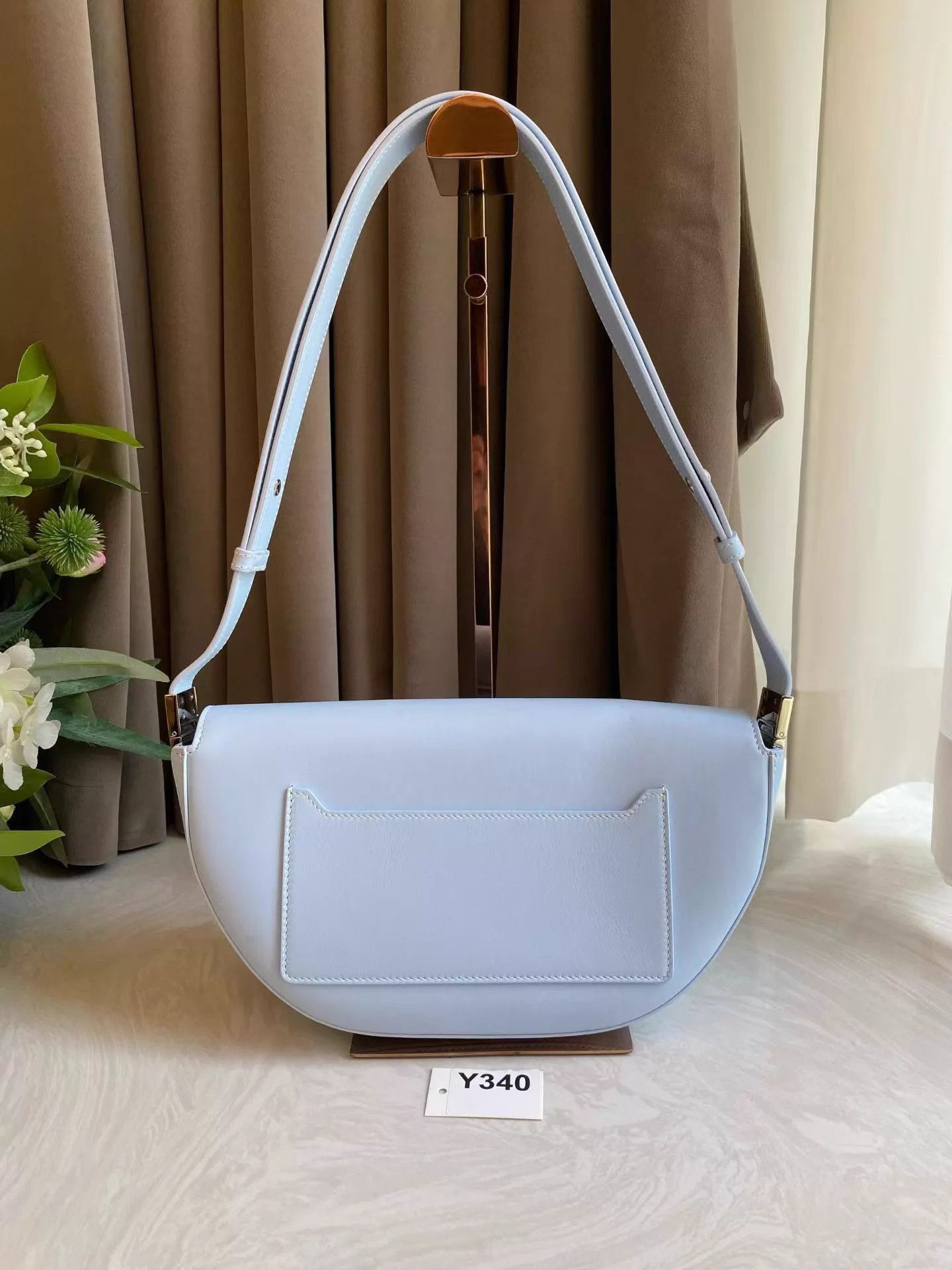 Burberry Burberry Olympia Small Ice Blue Macaron New Bag Size ONE SIZE - 4 Thumbnail
