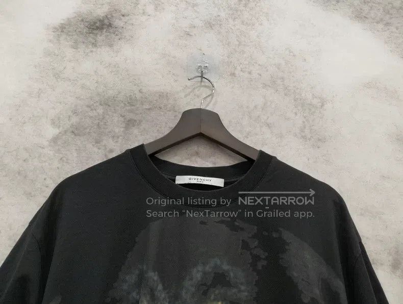 Givenchy Givenchy Black Dog Head Short Sleeve T-Shirt Size US S / EU 44-46 / 1 - 3 Thumbnail