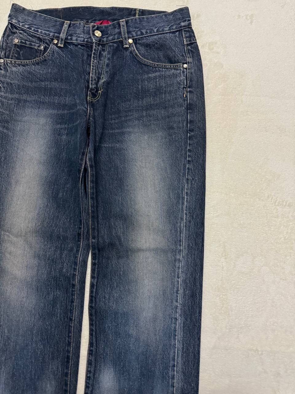 Edwin INSANE 90s Style Edwin 503 Rusty Sand Washed Dark Jeans Size US 32 / EU 48 - 5 Thumbnail