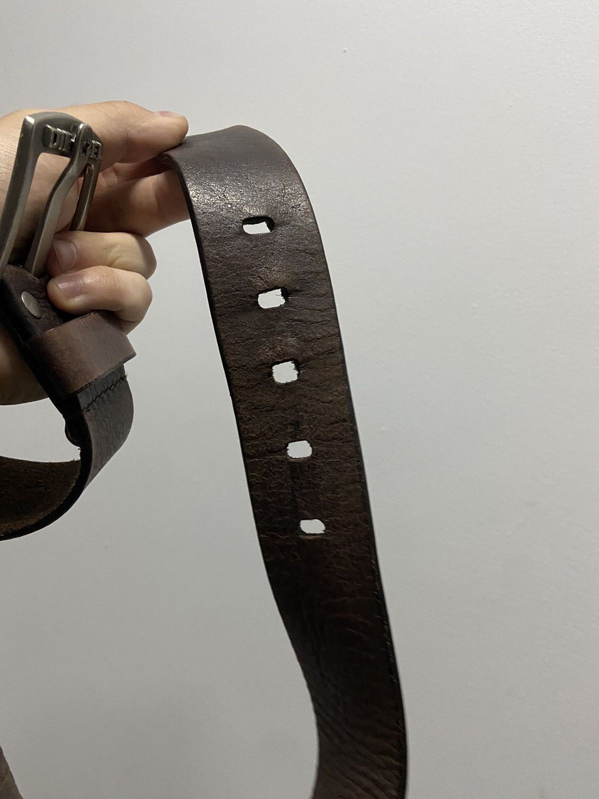 Diesel × Vintage Diesel Belt Vintage leather stars logo Size ONE SIZE - 5 Thumbnail