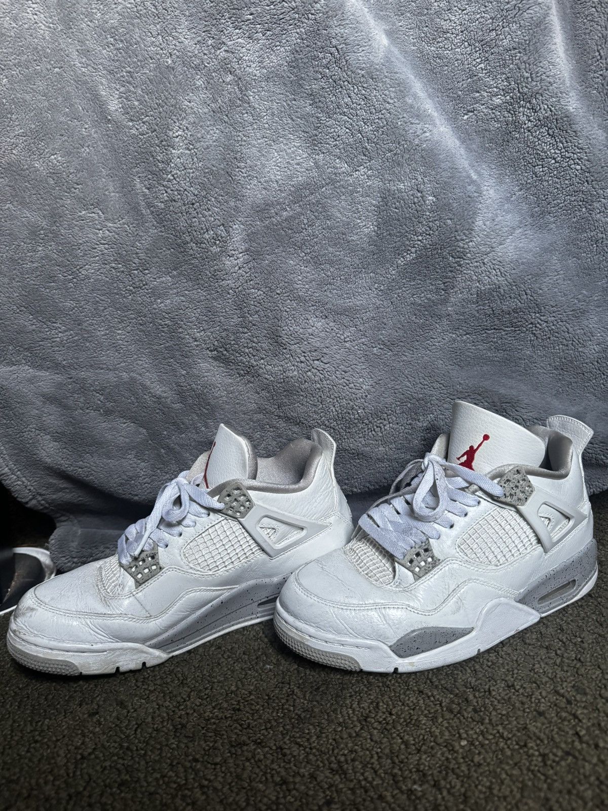 Jordan Brand Jordan 4 Retro White Oreo (2021) Size US 7.5 / EU 40-41 - 3 Thumbnail