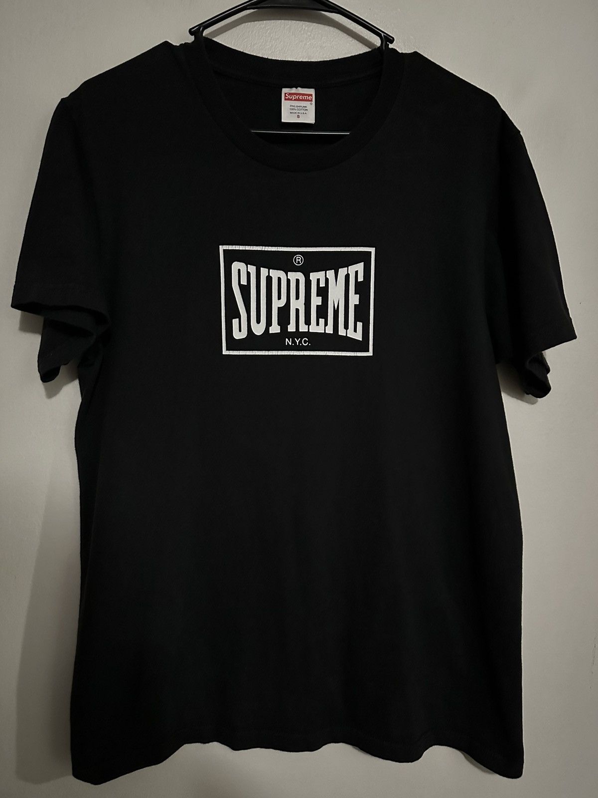 Supreme Supreme Warm Up Tee Size US S / EU 44-46 / 1 - 1 Thumbnail