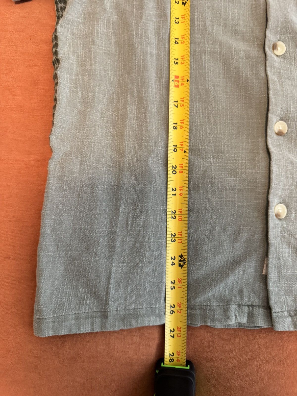 Marine Layer Marine Layer Guayabera Button-Down - Sage Green - Mens S Size US S / EU 44-46 / 1 - 7 Thumbnail
