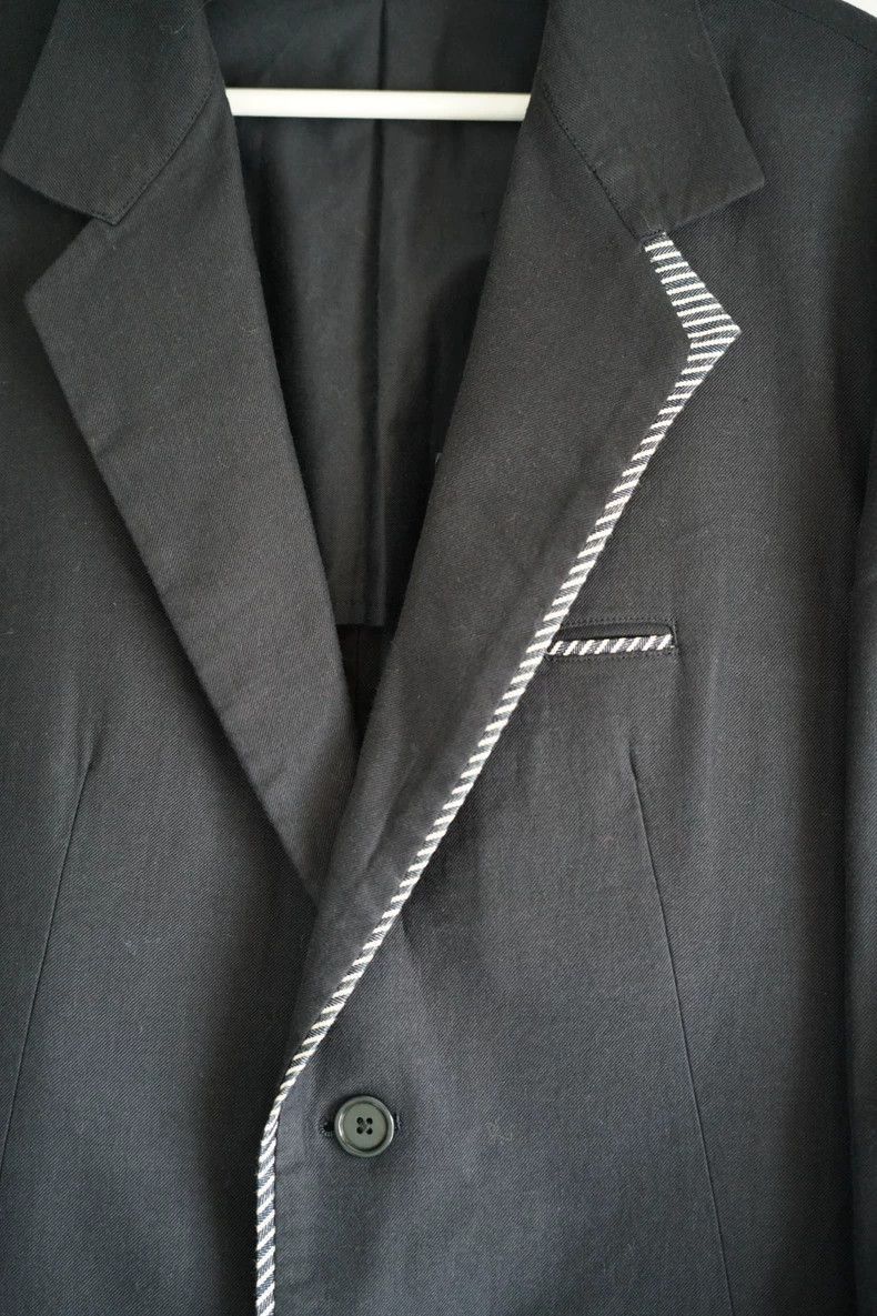 Yohji Yamamoto Yohji Yamamoto Yohji Yamamoto Black Suit Jacket for Men Size US M / EU 48-50 / 2 - 3 Thumbnail