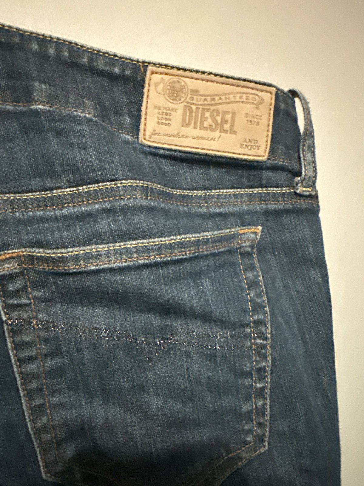 Diesel Diesel Grupee Jeans W30 L32 Super Skinny Low Waist Size US 32 / EU 48 - 1 Thumbnail