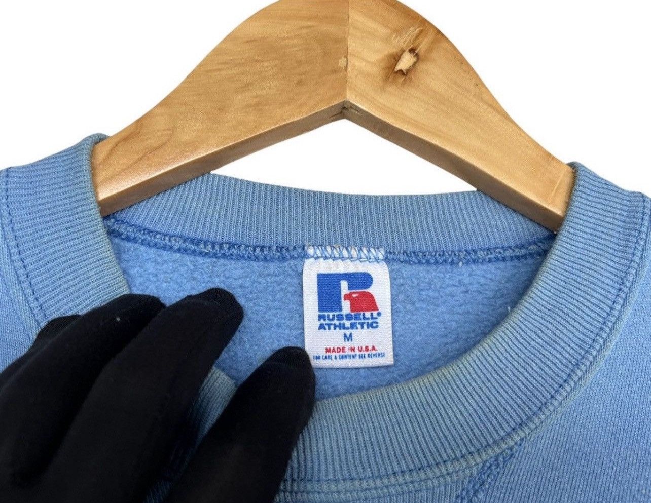 Russell Athletic Vintage 90s Russell Peanuts Auburn Baggy Boxy Sweatshirt Size US M / EU 48-50 / 2 - 6 Thumbnail