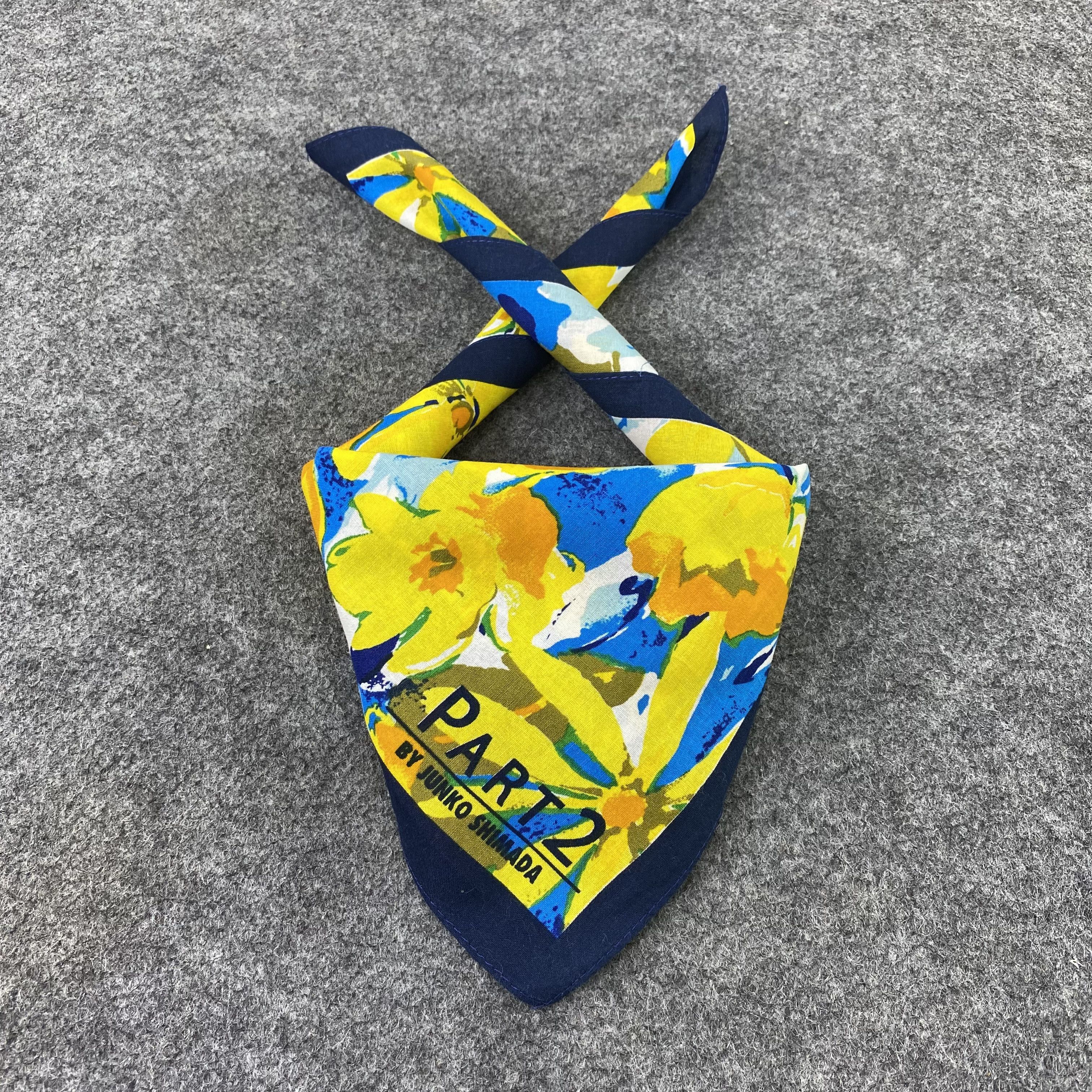 Japanese Brand Part 2 By Junko Shimada Handkerchief / Neckerchief - B511 Size ONE SIZE - 2 Thumbnail