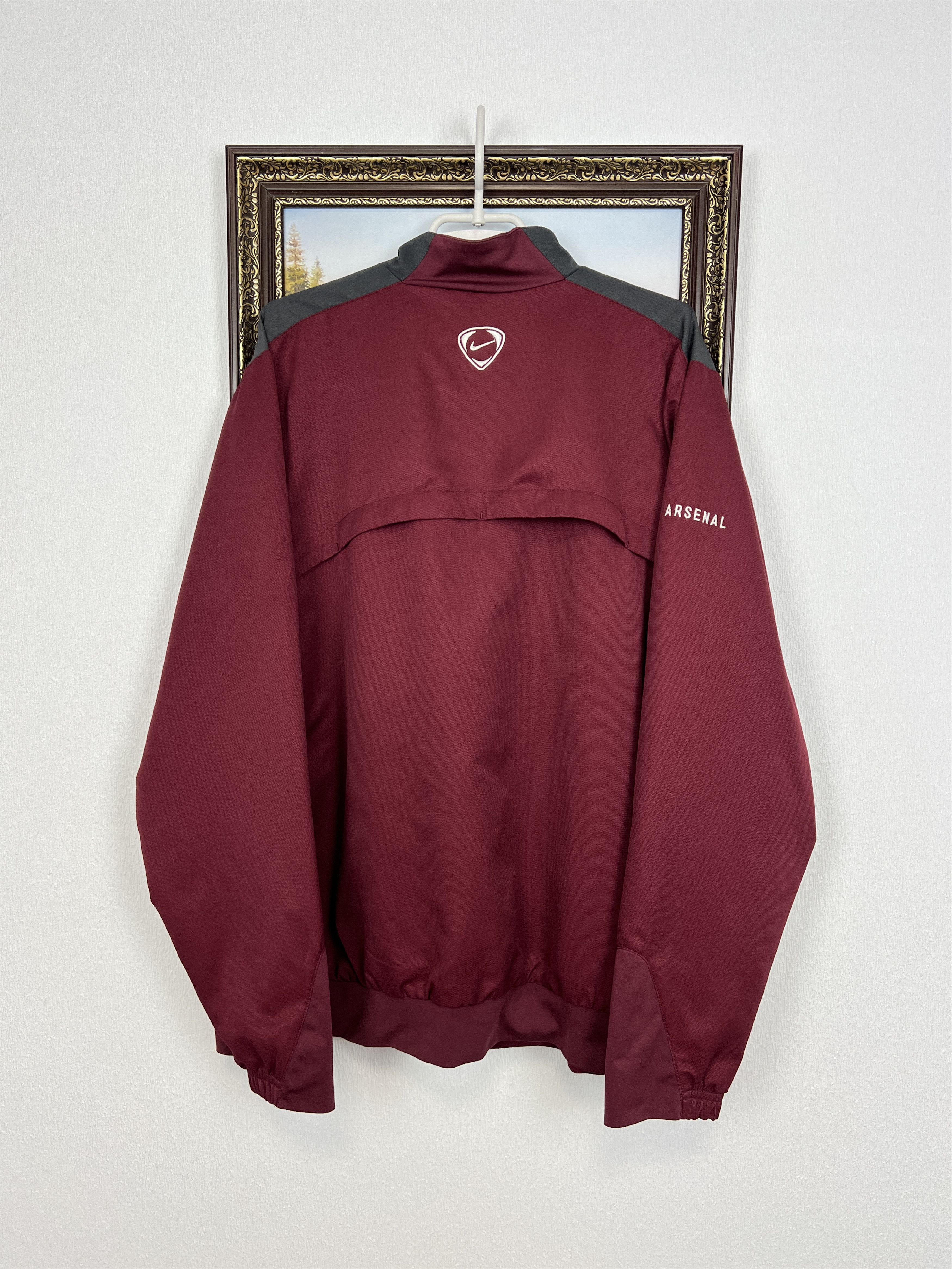 Nike Vintage Nike Arsenal Football Jacket Soccer o2 Track Top Size US XL / EU 56 / 4 - 18 Thumbnail