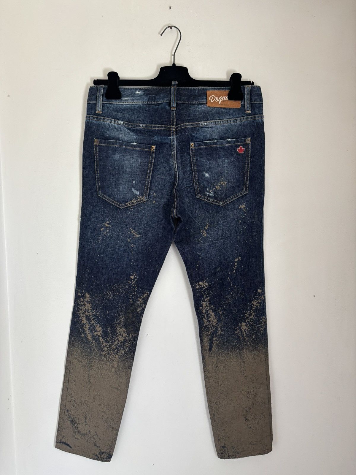 Dsquared2 Dsquared2 SS12 Mud Splash Skinny jeans Size US 32 / EU 48 - 3 Thumbnail