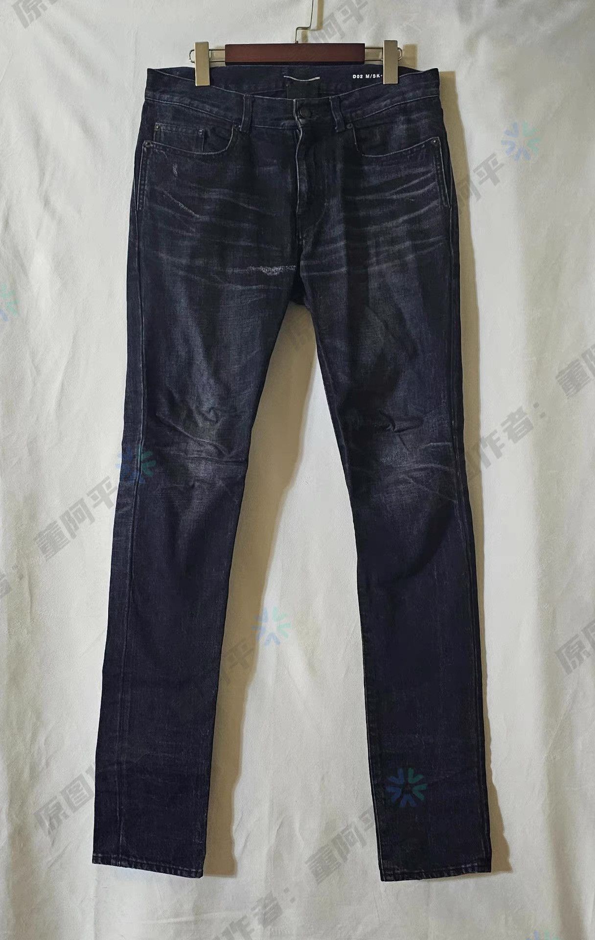 Saint Laurent Paris Blue Denim Pants Size 34 Size US 34 / EU 50 - 1 Thumbnail