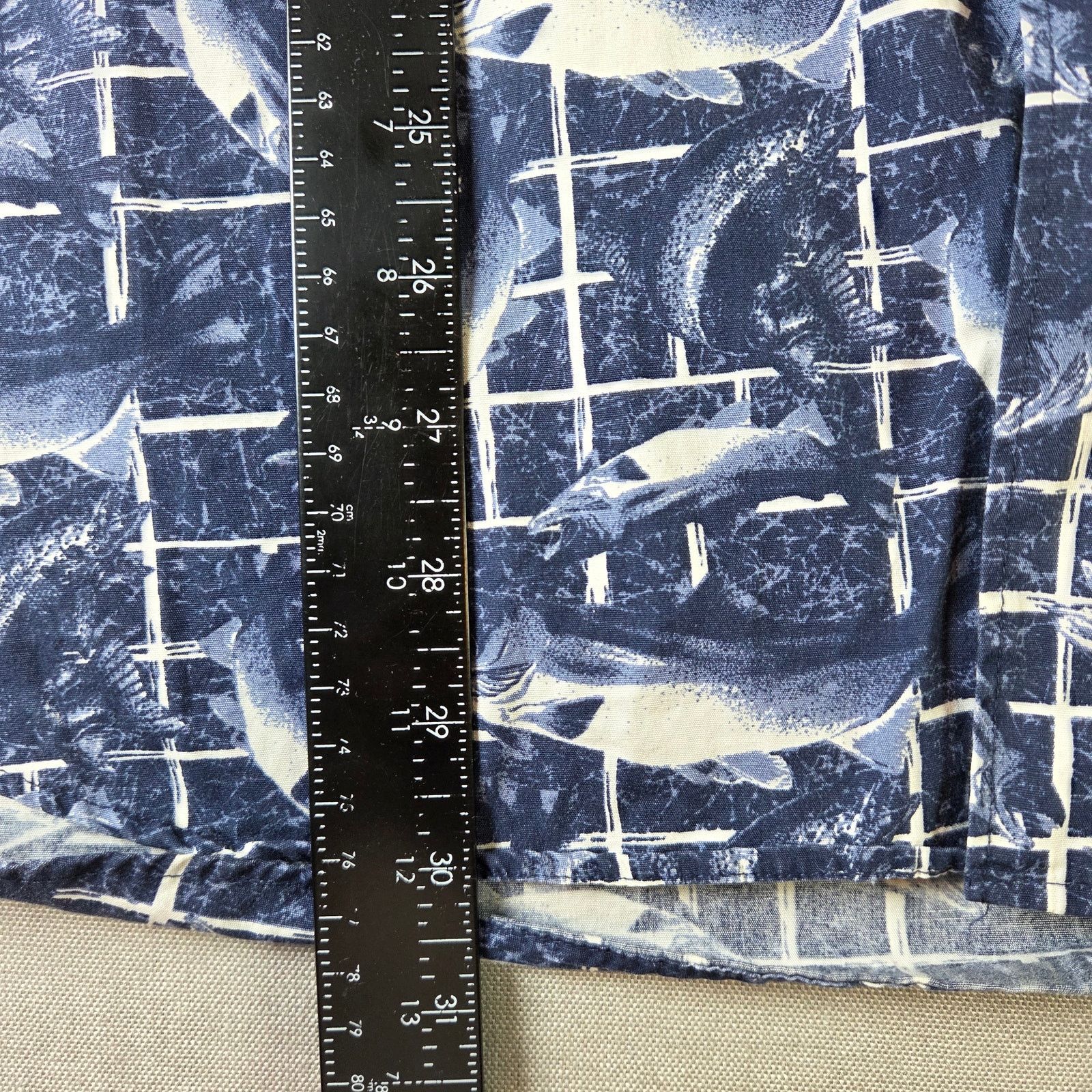 Columbia Columbia Fish Print Short Sleeve Button Shirt L Size US L / EU 52-54 / 3 - 11 Thumbnail