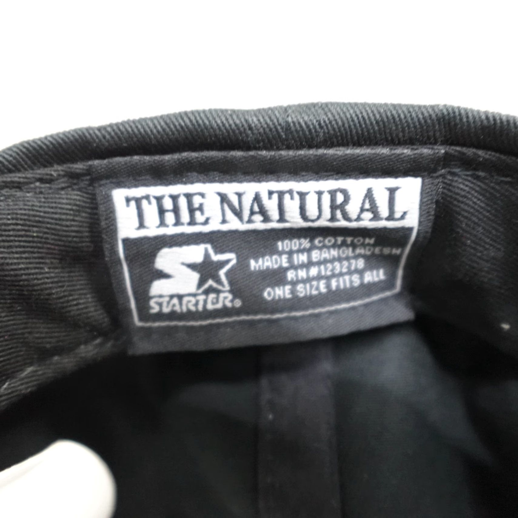 Vintage VINTAGE Mishka Hat Baseball Cap Men One Size Black NEW Embroidered Basketball Skeleton Nets STARTER Size ONE SIZE - 5 Thumbnail