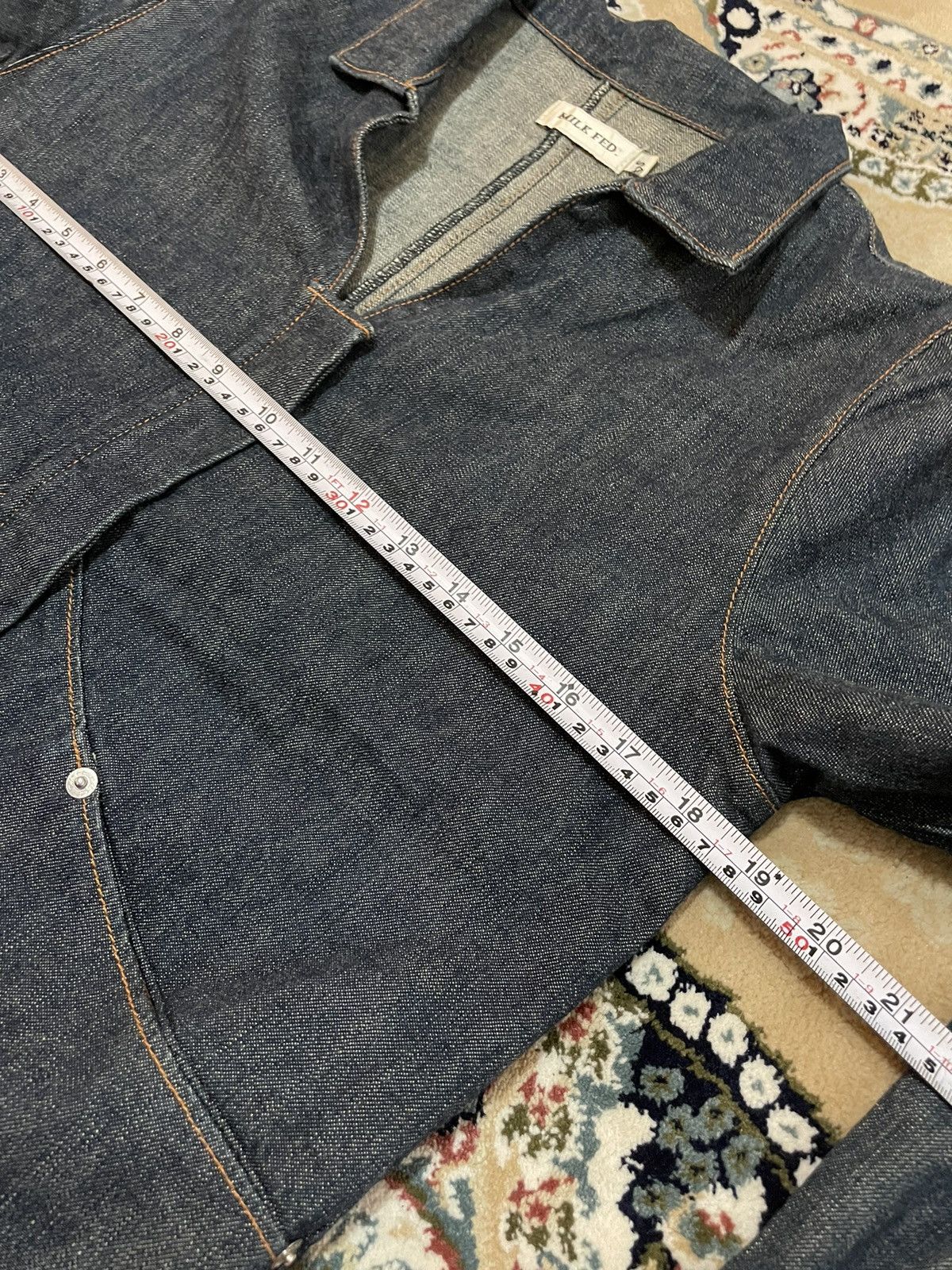 Designer × MILKFED 🔥Rare🔥 Milkfed Denim Jacket Made in Japan Hard To Find Size S / US 4 / IT 40 - 9 Thumbnail