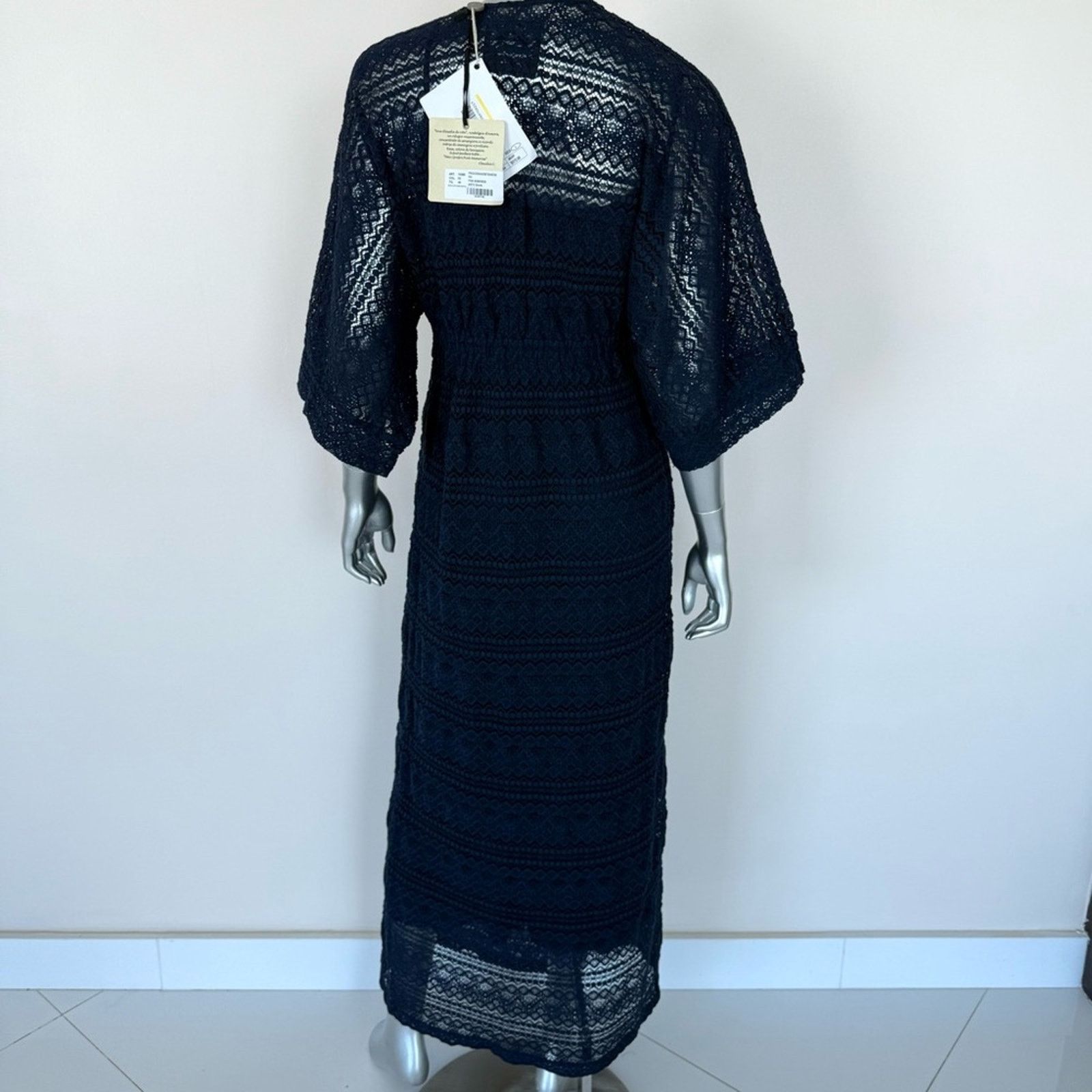 Other NWT! Pink Memories Women Long Dress, Size L, MSRP.572$ Size L / US 10 / IT 46 - 4 Thumbnail