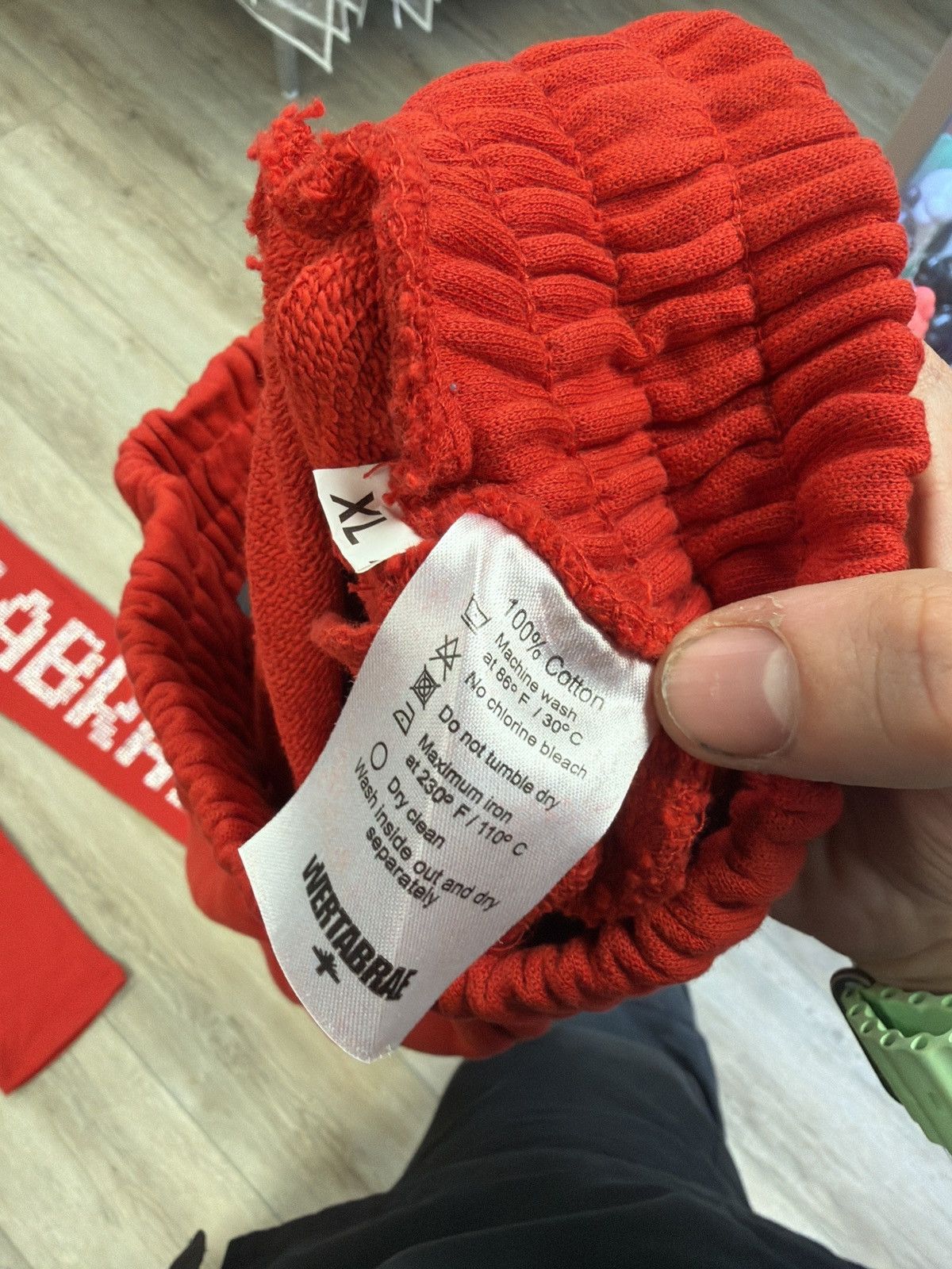 Vertabrae Vertabrae crystals red sweatpant extra large Size US 36 / EU 52 - 3 Thumbnail