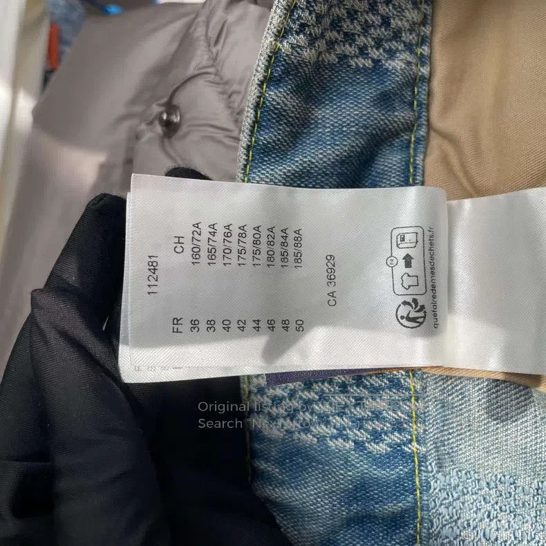 Louis Vuitton Louis Vuitton Washed Old Checkerboard Pearl Button Jeans Size US 34 / EU 50 - 4 Thumbnail