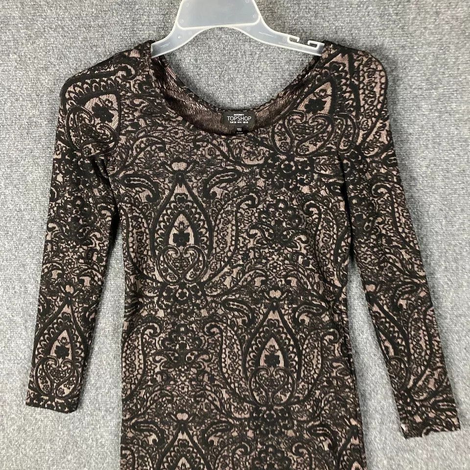 Topshop Topshop Maternity Dress Women's 6 Floral Polyester Blend Size M / US 6-8 / IT 42-44 - 2 Thumbnail