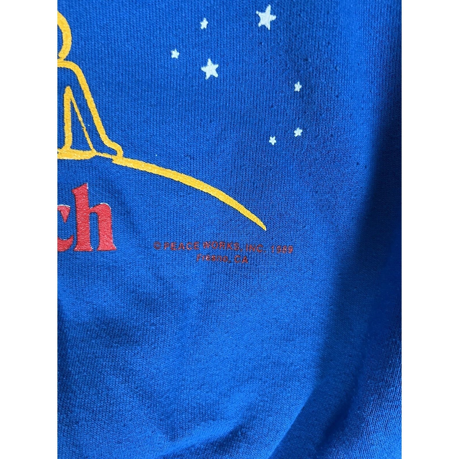 Vintage Vintage 80s Teacher Sweatshirt “I Touch The Future” 1989 Siz Size US L / EU 52-54 / 3 - 3 Thumbnail