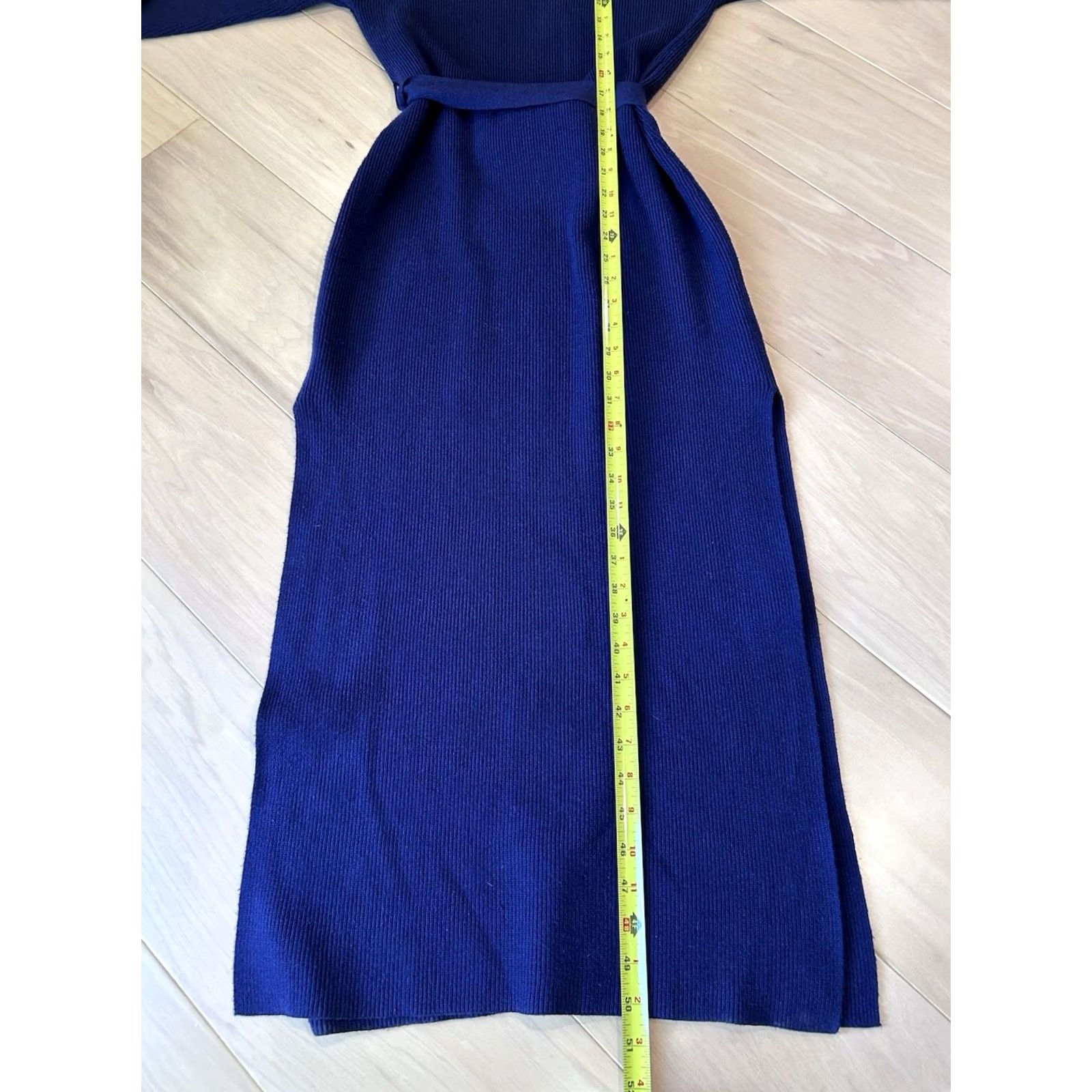 Vintage Sovereign Knit Blue Dress XS Size S / US 4 / IT 40 - 7 Thumbnail